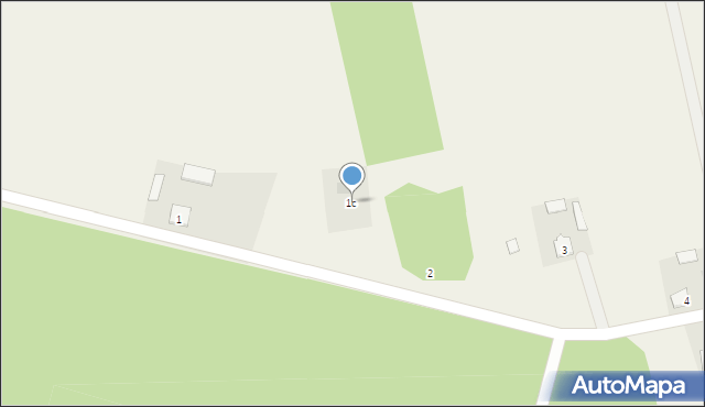 Duninów Duży, Duninów Duży, 1c, mapa Duninów Duży