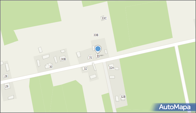 Duninów Duży, Duninów Duży, 33, mapa Duninów Duży