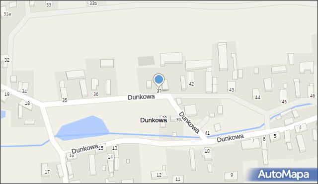 Dunkowa, Dunkowa, 37, mapa Dunkowa