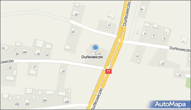 Duńkowiczki, Duńkowiczki, 14, mapa Duńkowiczki