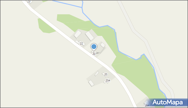 Duraczów, Duraczów, 21, mapa Duraczów