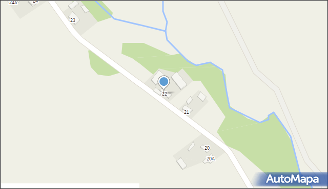 Duraczów, Duraczów, 22, mapa Duraczów