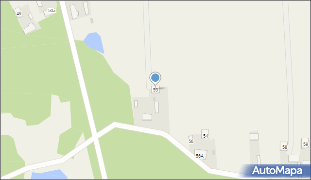 Duranów, Duranów, 53, mapa Duranów