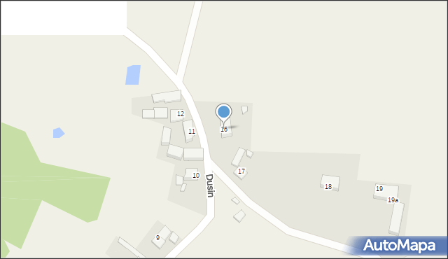 Dusin, Dusin, 16, mapa Dusin