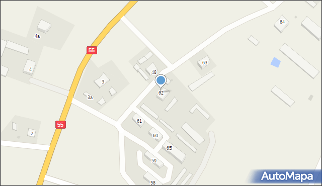 Dusocin, Dusocin, 62, mapa Dusocin