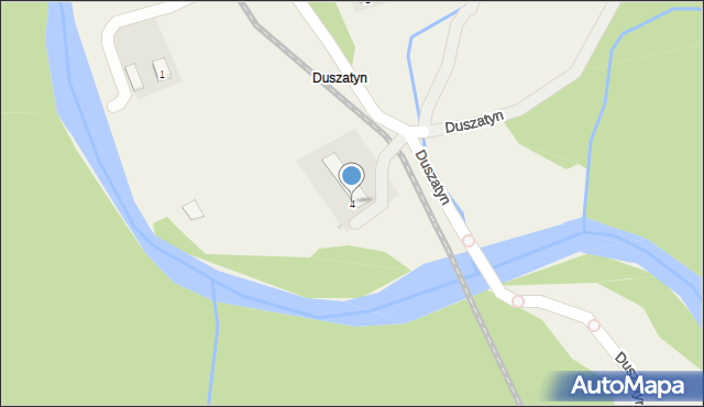 Duszatyn, Duszatyn, 4, mapa Duszatyn