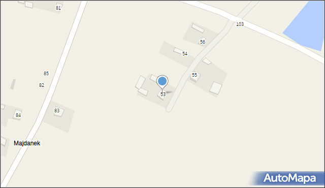 Dutrów, Dutrów, 53, mapa Dutrów