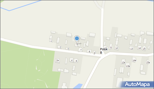 Duży Potok, Duży Potok, 5, mapa Duży Potok