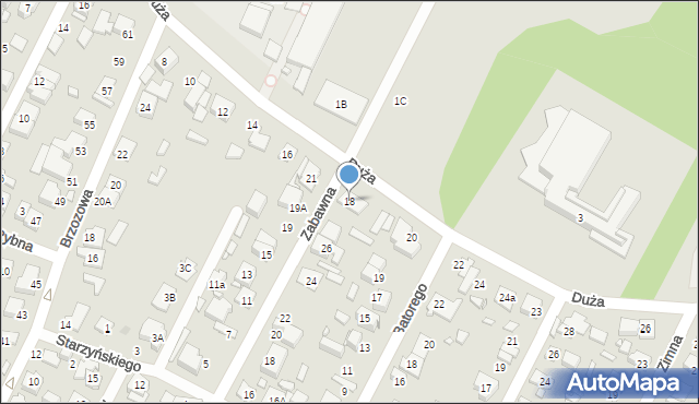 Marki, Duża, 18, mapa Marki