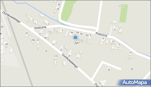 Opole, Dunikowskiego Ksawerego, 15A, mapa Opola
