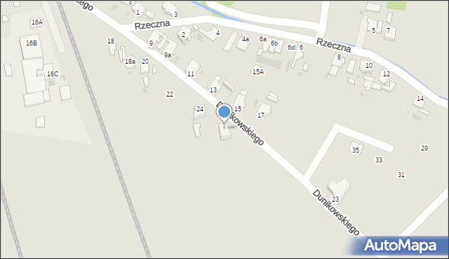 Opole, Dunikowskiego Ksawerego, 26, mapa Opola