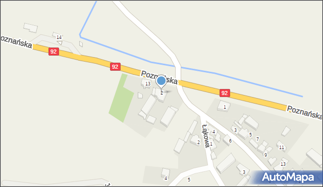 Podrzewie, Dusznicka, 2, mapa Podrzewie