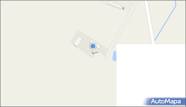 Podrzewie, Dusznicka, 40, mapa Podrzewie