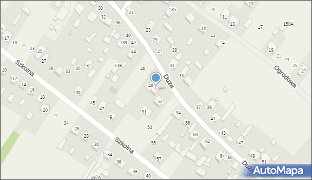 Tokarnia, Duża, 50, mapa Tokarnia