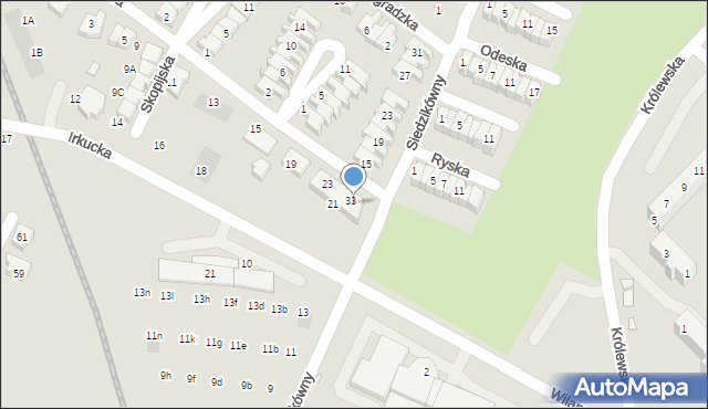 Wrocław, Dubrownicka, 35, mapa Wrocławia