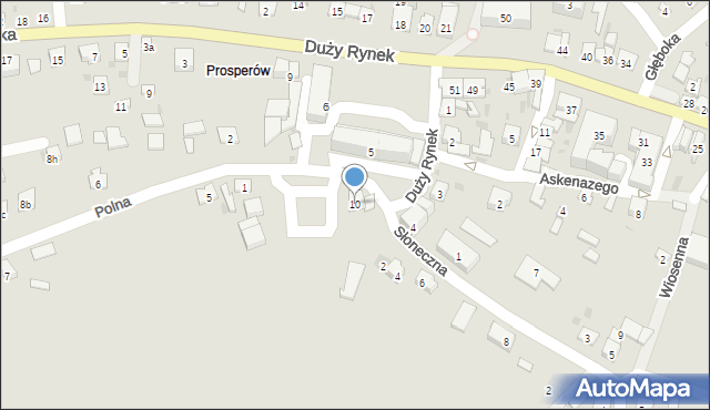 Zawichost, Duży Rynek, 10, mapa Zawichost