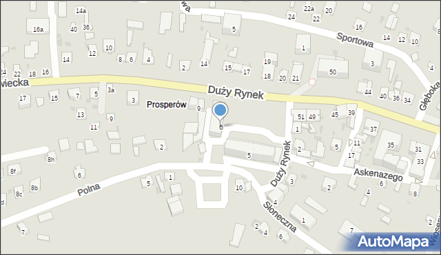 Zawichost, Duży Rynek, 6, mapa Zawichost