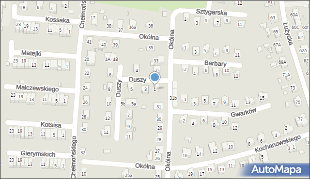 Zgorzelec, Duszy Konrada, 1, mapa Zgorzelec