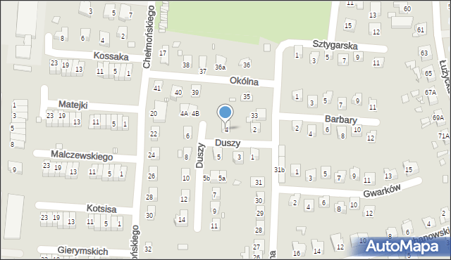 Zgorzelec, Duszy Konrada, 4, mapa Zgorzelec