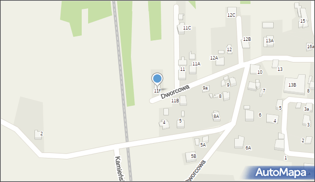 Bluszczów, Dworcowa, 11f, mapa Bluszczów