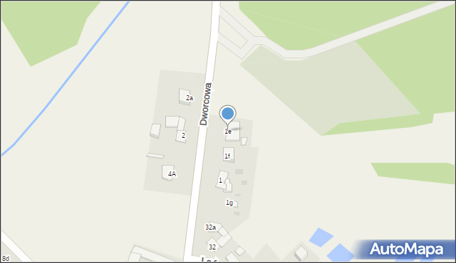 Bukowiec, Dworcowa, 1e, mapa Bukowiec
