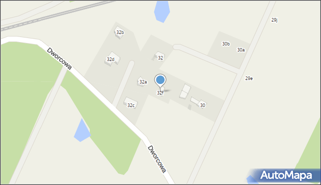 Bytonia, Dworcowa, 32f, mapa Bytonia