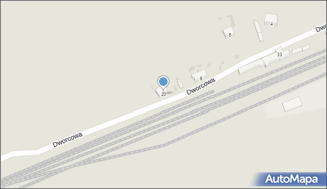 Czaplinek, Dworcowa, 10, mapa Czaplinek