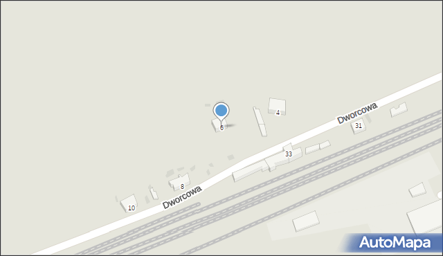 Czaplinek, Dworcowa, 6, mapa Czaplinek