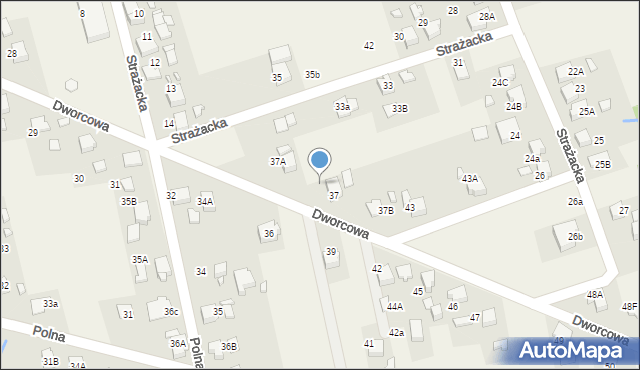 Czyżowice, Dworcowa, 37D, mapa Czyżowice