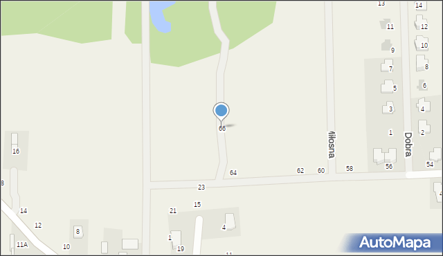 Dobczyn, Dworska, 66, mapa Dobczyn