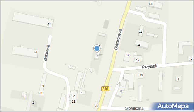 Dobre, Dworcowa, 7, mapa Dobre