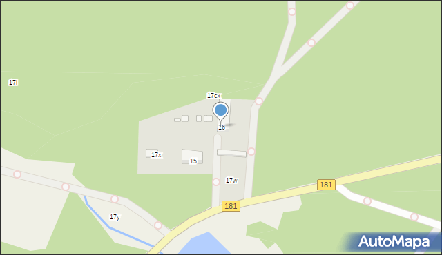 Drawski Młyn, Dworcowa, 16, mapa Drawski Młyn