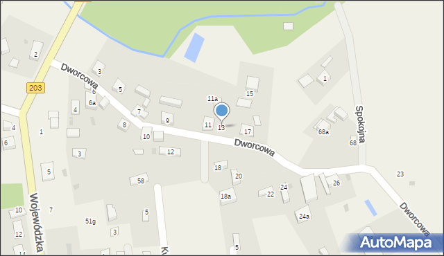 Duninowo, Dworcowa, 13, mapa Duninowo