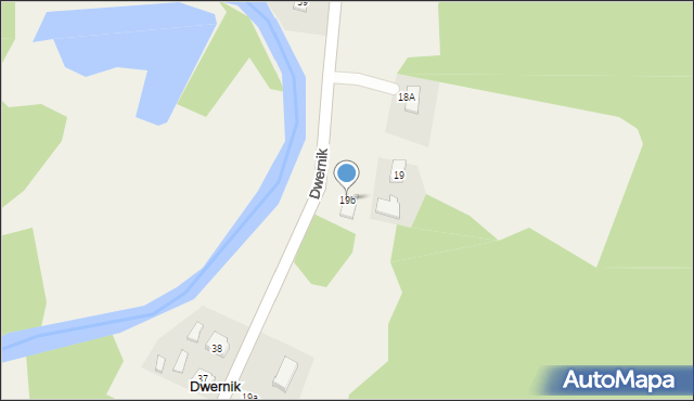 Dwernik, Dwernik, 19b, mapa Dwernik