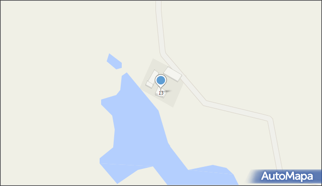 Dworackie, Dworackie, 13, mapa Dworackie