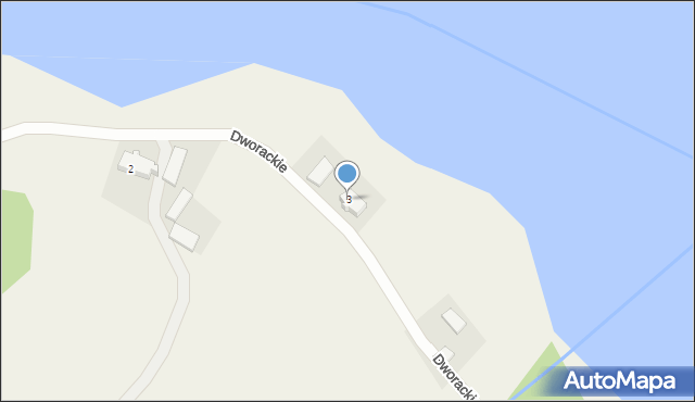 Dworackie, Dworackie, 3, mapa Dworackie