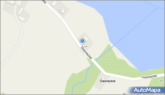 Dworackie, Dworackie, 4, mapa Dworackie