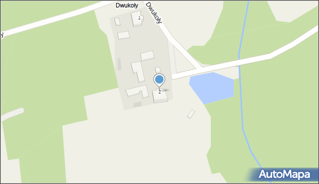 Dwukoły, Dwukoły, 2, mapa Dwukoły