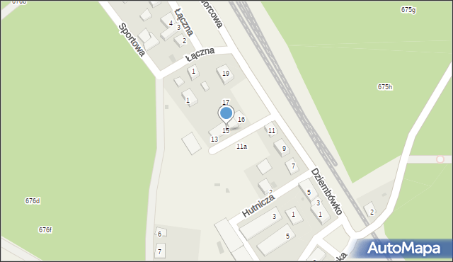 Dziembówko, Dworcowa, 15, mapa Dziembówko