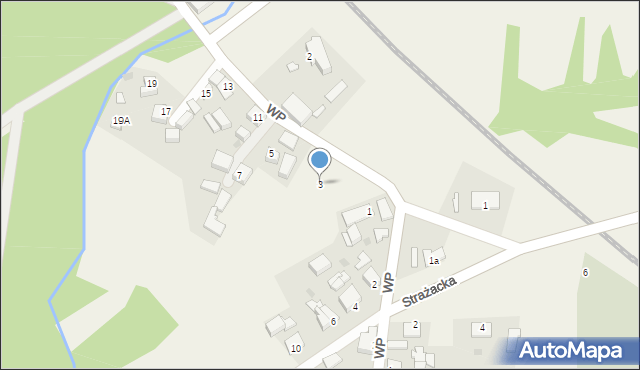 Gądków Wielki, Dworcowa, 3, mapa Gądków Wielki