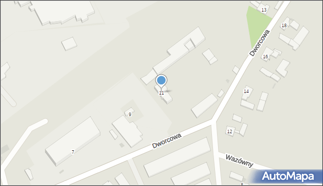 Golub-Dobrzyń, Dworcowa, 11, mapa Golub-Dobrzyń