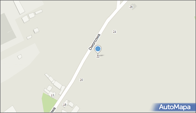 Golub-Dobrzyń, Dworcowa, 22, mapa Golub-Dobrzyń