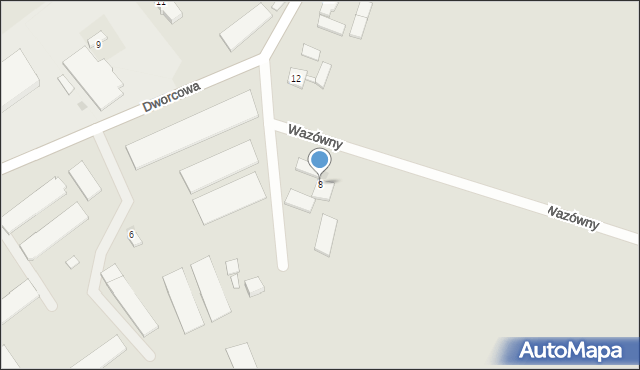 Golub-Dobrzyń, Dworcowa, 8, mapa Golub-Dobrzyń