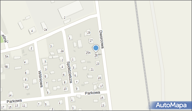 Gozdowo, Dworcowa, 25, mapa Gozdowo