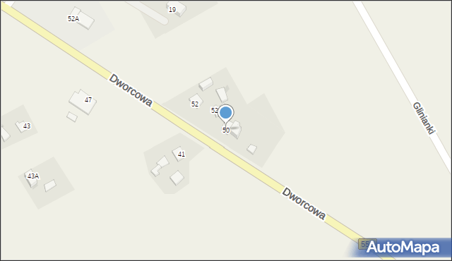 Grębocin, Dworcowa, 50, mapa Grębocin