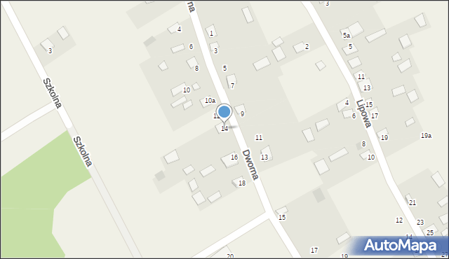 Jałówka, Dworna, 14, mapa Jałówka