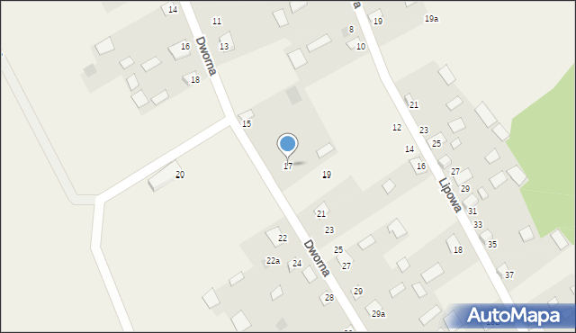 Jałówka, Dworna, 17, mapa Jałówka