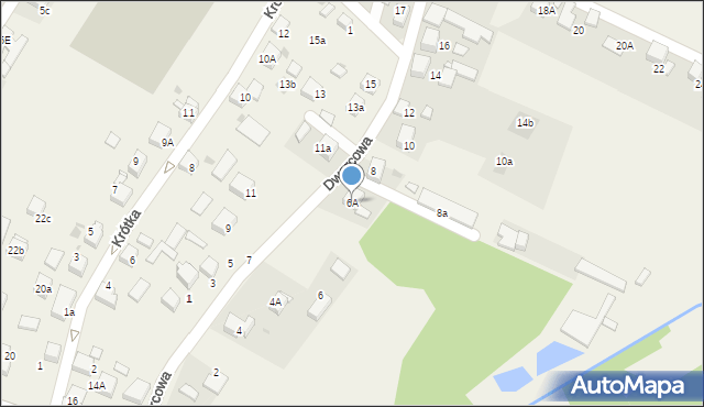 Jejkowice, Dworcowa, 6A, mapa Jejkowice