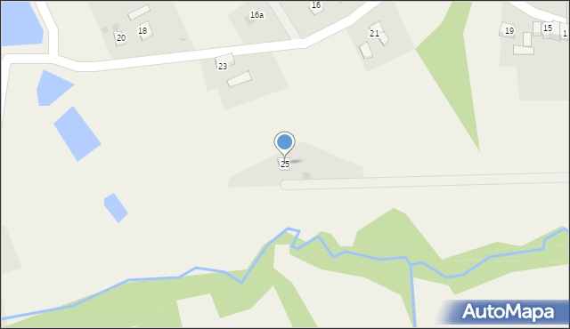 Kaczyce, Dworkowa, 25, mapa Kaczyce