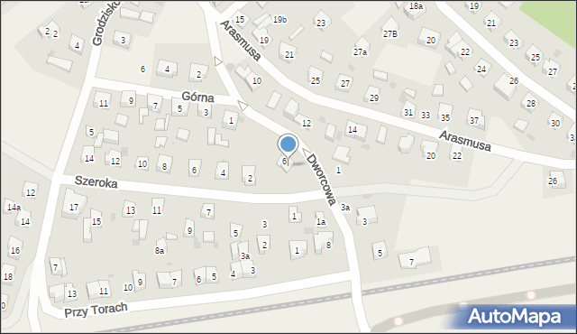 Kiełpino, Dworcowa, 9, mapa Kiełpino